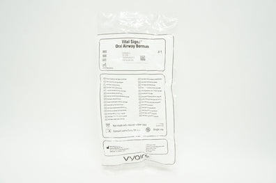 Vyaire 2580EU Vital Signs Oral Airway Berman 8cm (x)